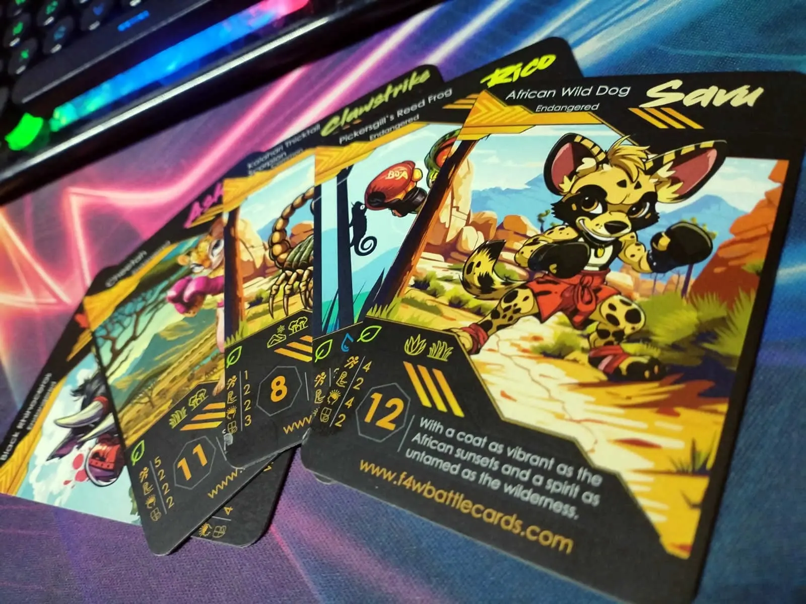 F4W Battlecards